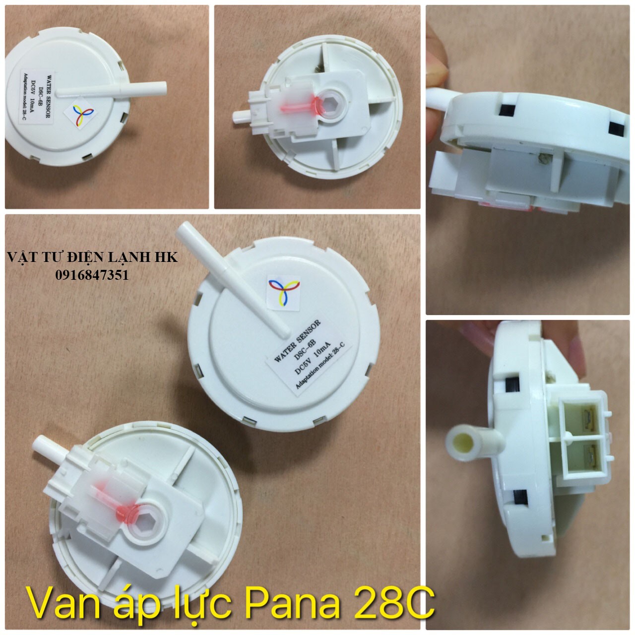 Van áp lực máy giặt panasonic 28c - phao áp suất - van phao pana - cảm biến mực nước xịn