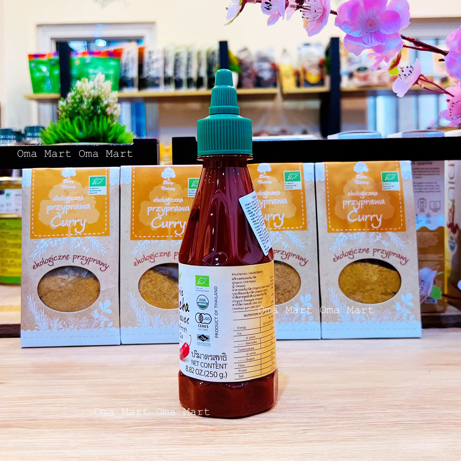 Tương Ớt Hữu Cơ Sriracha - Lumlum 250g