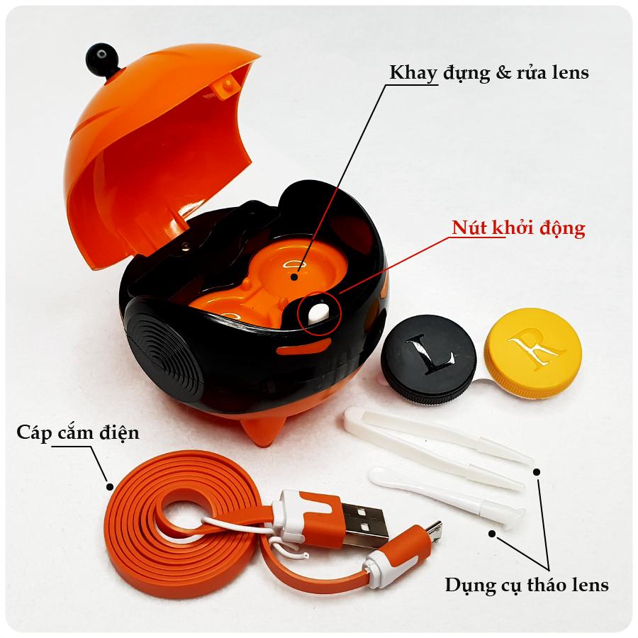 [HCM]Robot rửa lens đa năng (cáp điện + khay pin + khay lens + cây gắp)