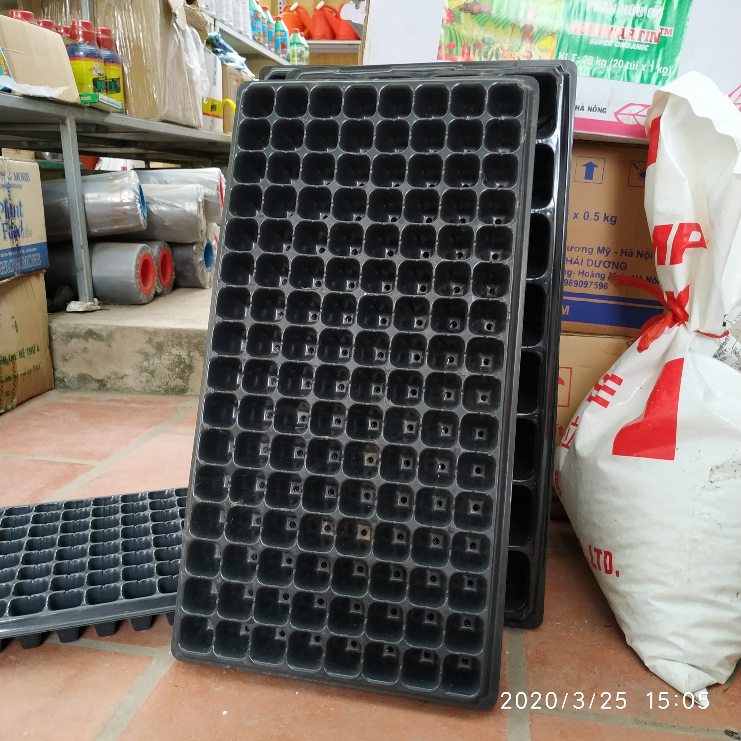 Khay nhưa uơm hạt giông cây con