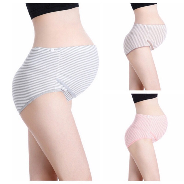 QUẦN CHIP BẦU COTTON CẠP CAO