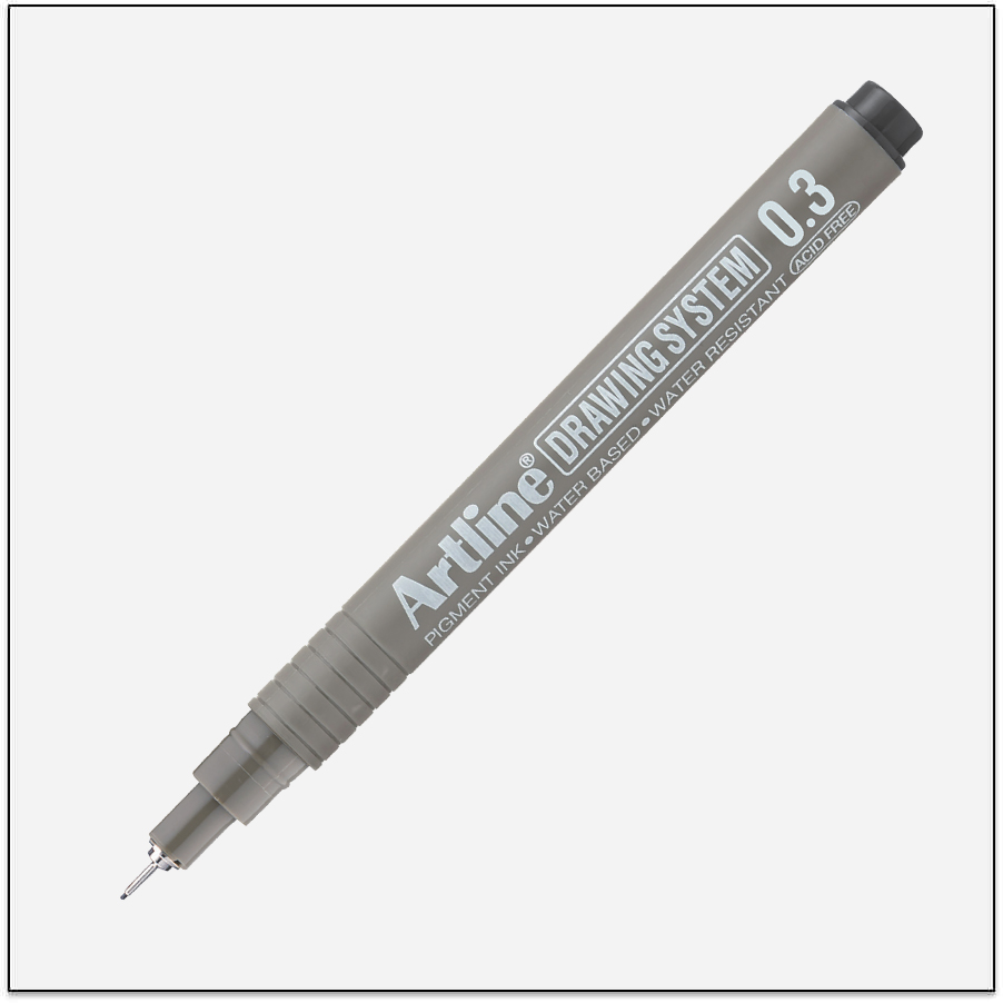 Bút vẽ kỹ thuật Artline Japan EK-232