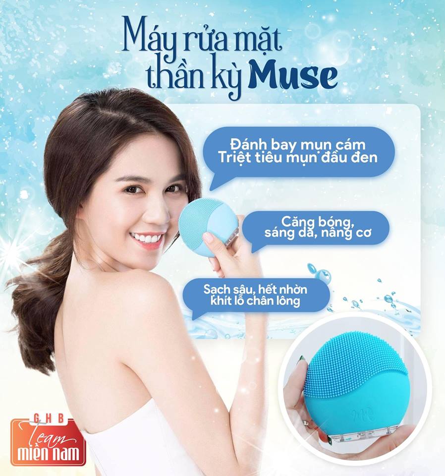 [HCM]Máy rửa mặt mini sạch sâu làm da trắng sáng