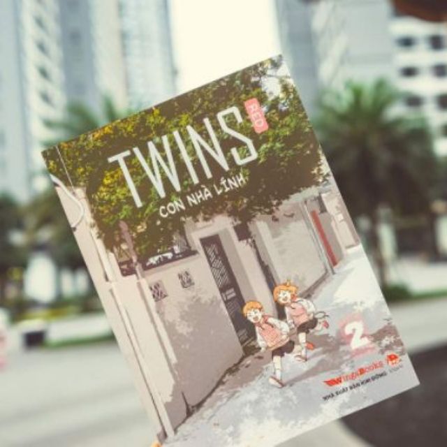 Sách - Twins, Con nhà lính - Tập 3 [Nxb Kim Đồng]