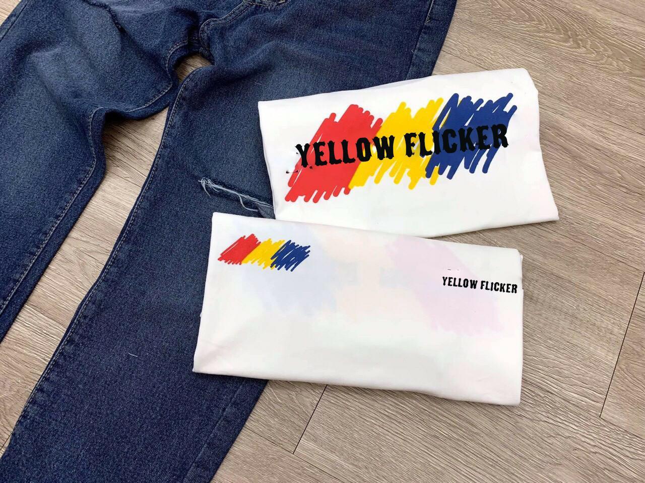 Áo thun Stee YELLOW FLICKER Unisex
