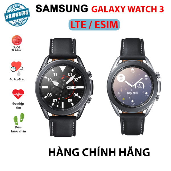 [Trả góp 0%][4G/LTE] Đồng hồ thông minh Samsung Galaxy Watch 3 - 4G/LTE - Hàng chính hãng