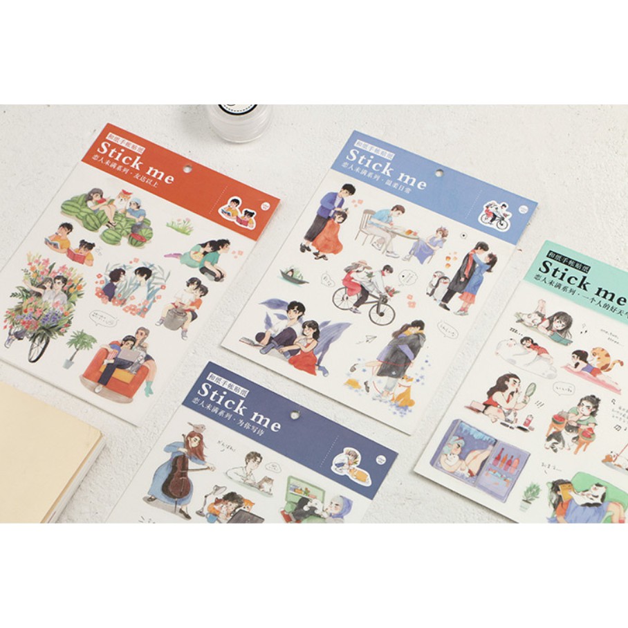 Sticker Stick me Gia đình lầy lội