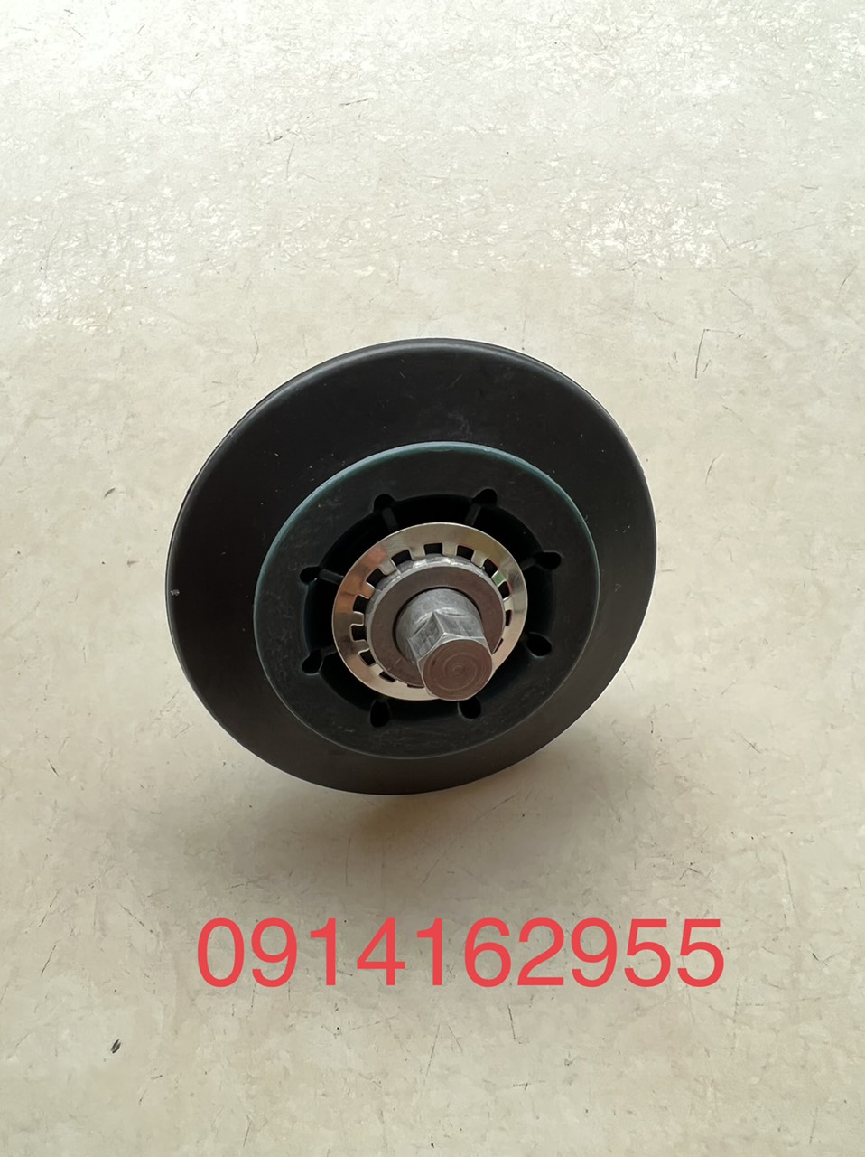 Bộ trục + Bánh tỳ đỡ lồng máy sấy Whirlpool