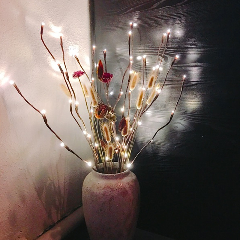 (Pin AA, chưa gồm pin) Đèn led nhánh cây khô trang trí đẹp mắt