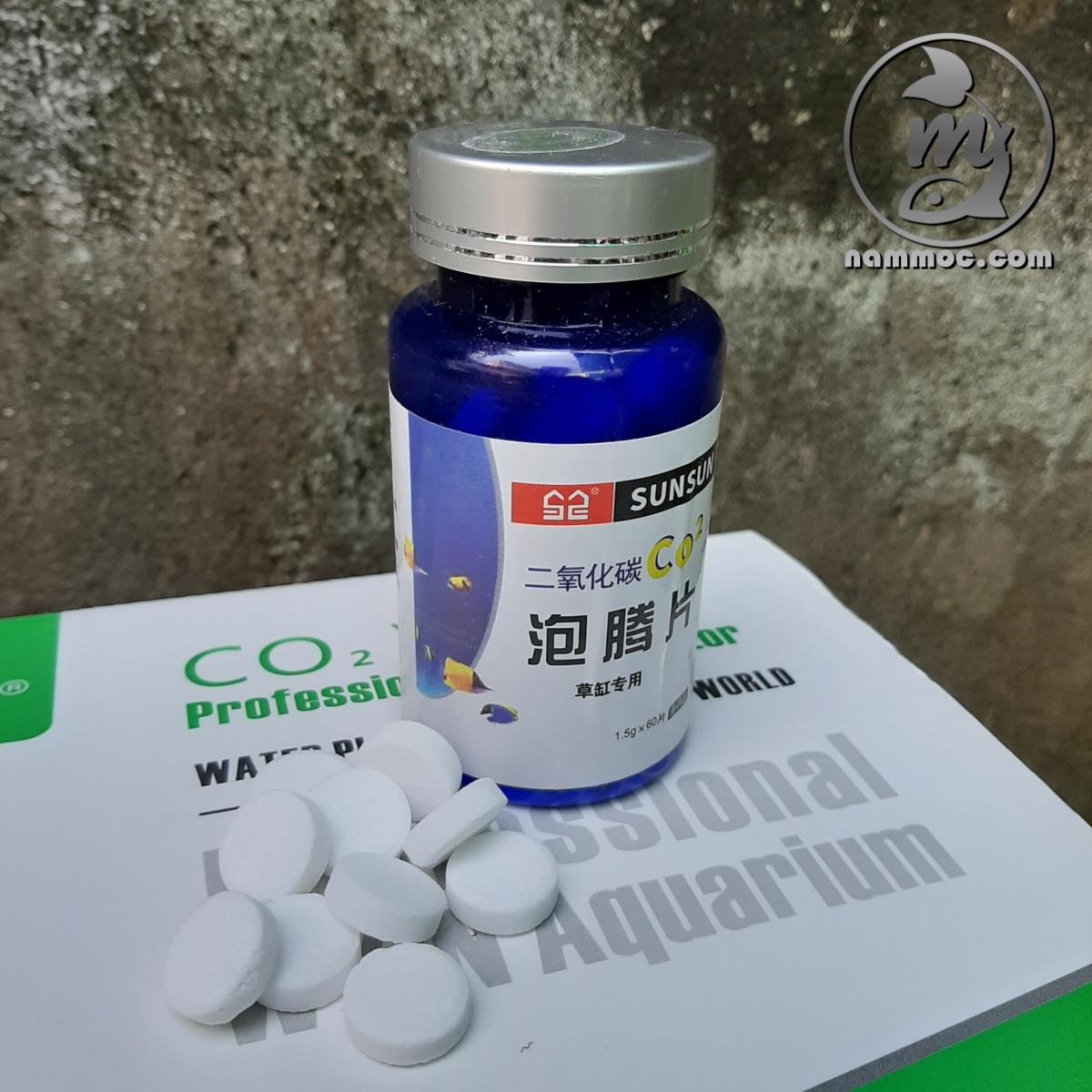 CO2 dạng viên SUNSUN - CO2 Cho Bể Thuỷ Sinh