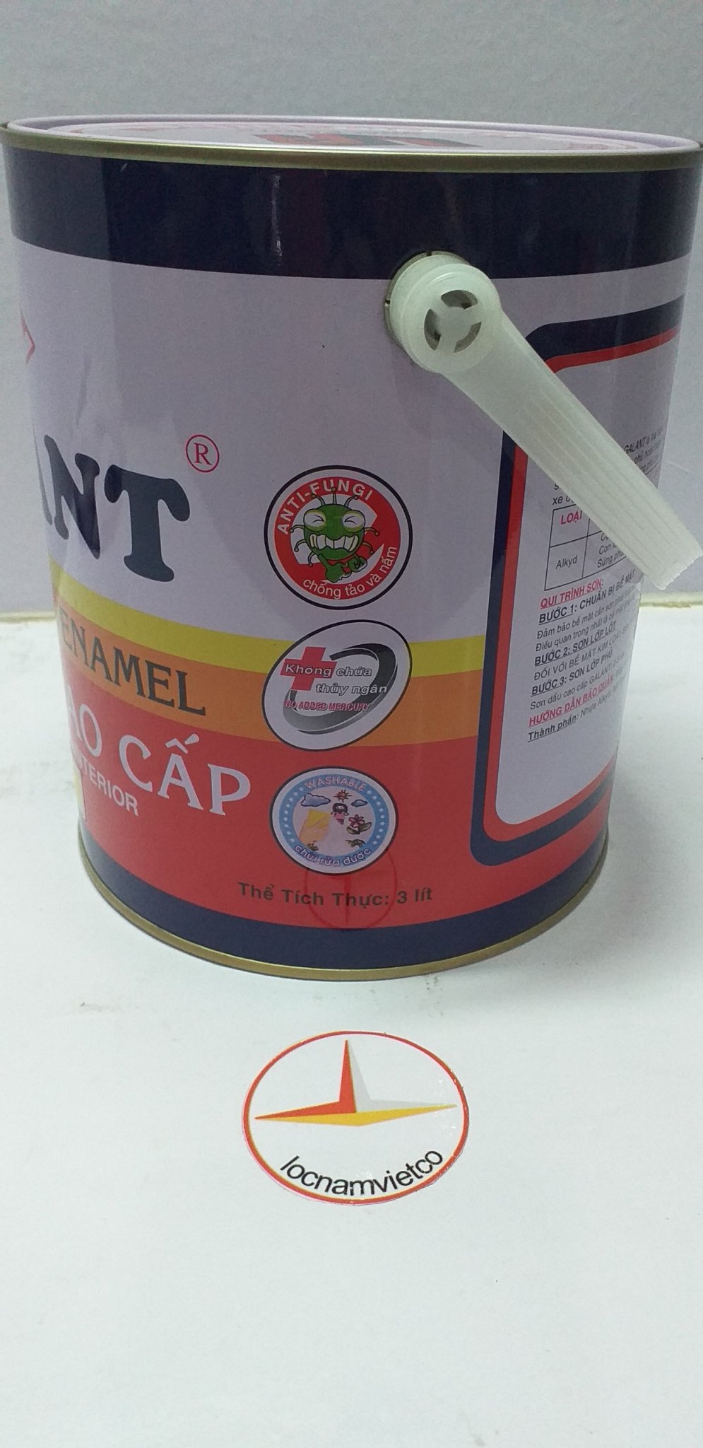Sơn dầu Galant màu vàng 509 3L