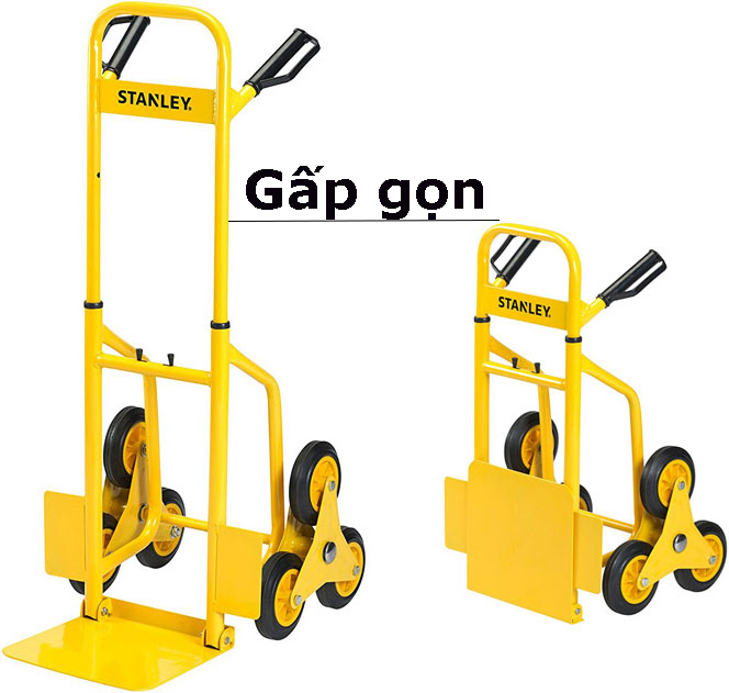 Stanley Steel Folding Hand Truck-120KG, Yellow, SXWTD- FT521