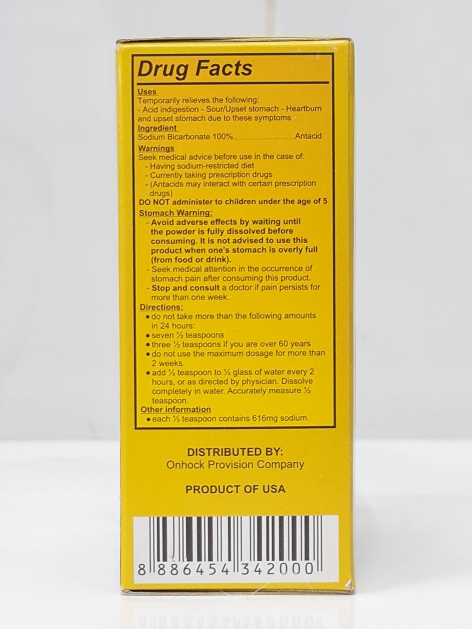 Bột Pure BAKING SODA PREMIUM 454g USA