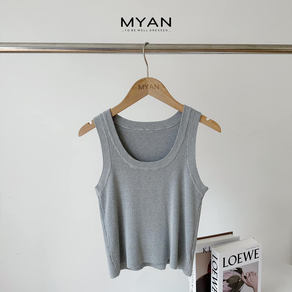 Áo len 3 lỗ myan thun cổ tròn màu trơn basic đen, trắng, ghi, kem, nâu, tím, xanh a112217