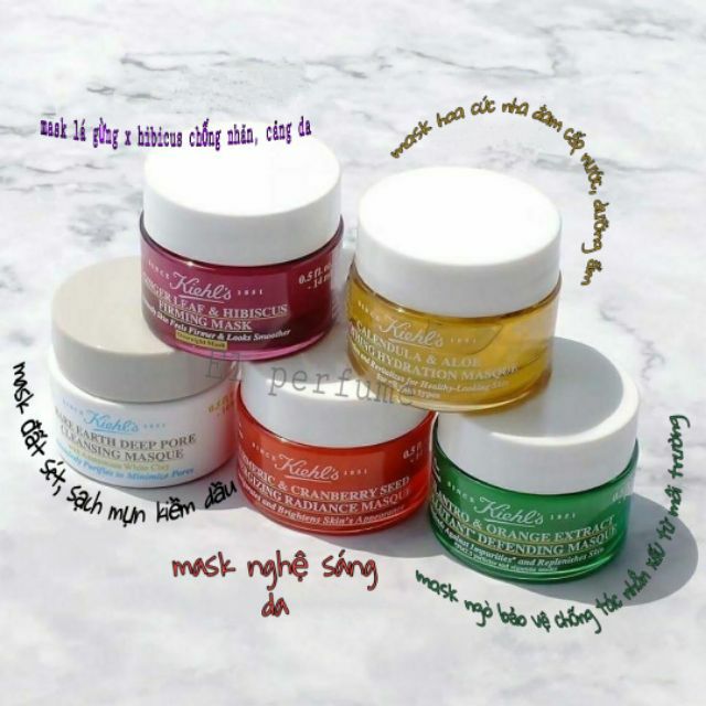 Mặt nạ đất sét mini Kiehl's