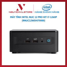 Máy tính Mini PC Intel NUC 12 Pro Kit i7-1260P (RNUC12WSHI70000) – Hàng chính hãng