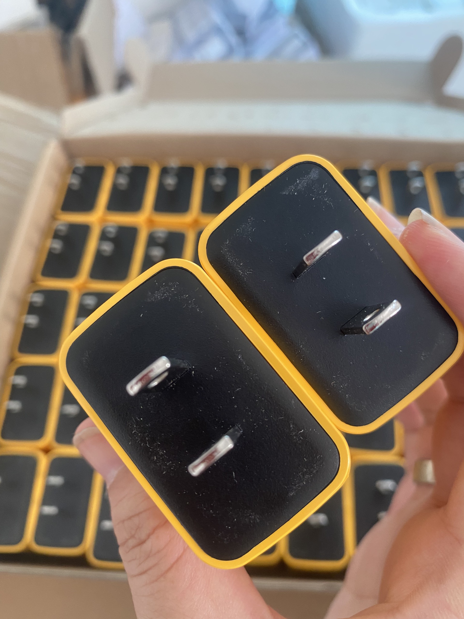 Bộ sạc nhanh 120W 4 cổng 2 USB 2 Type C + dây sạc bọc dù 4 in 1 65W siêu bền, sạc cho điện thoại máy tính bảng