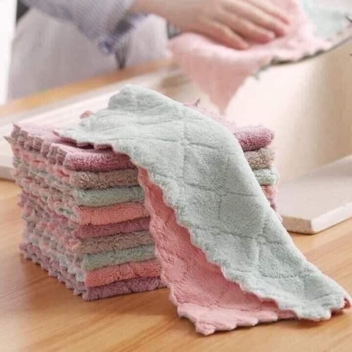 Khăn Lau Bếp Đa Năng 2 Mặt[Hàng loại 1] [BÁN LẺ GIÁ SỈ ]