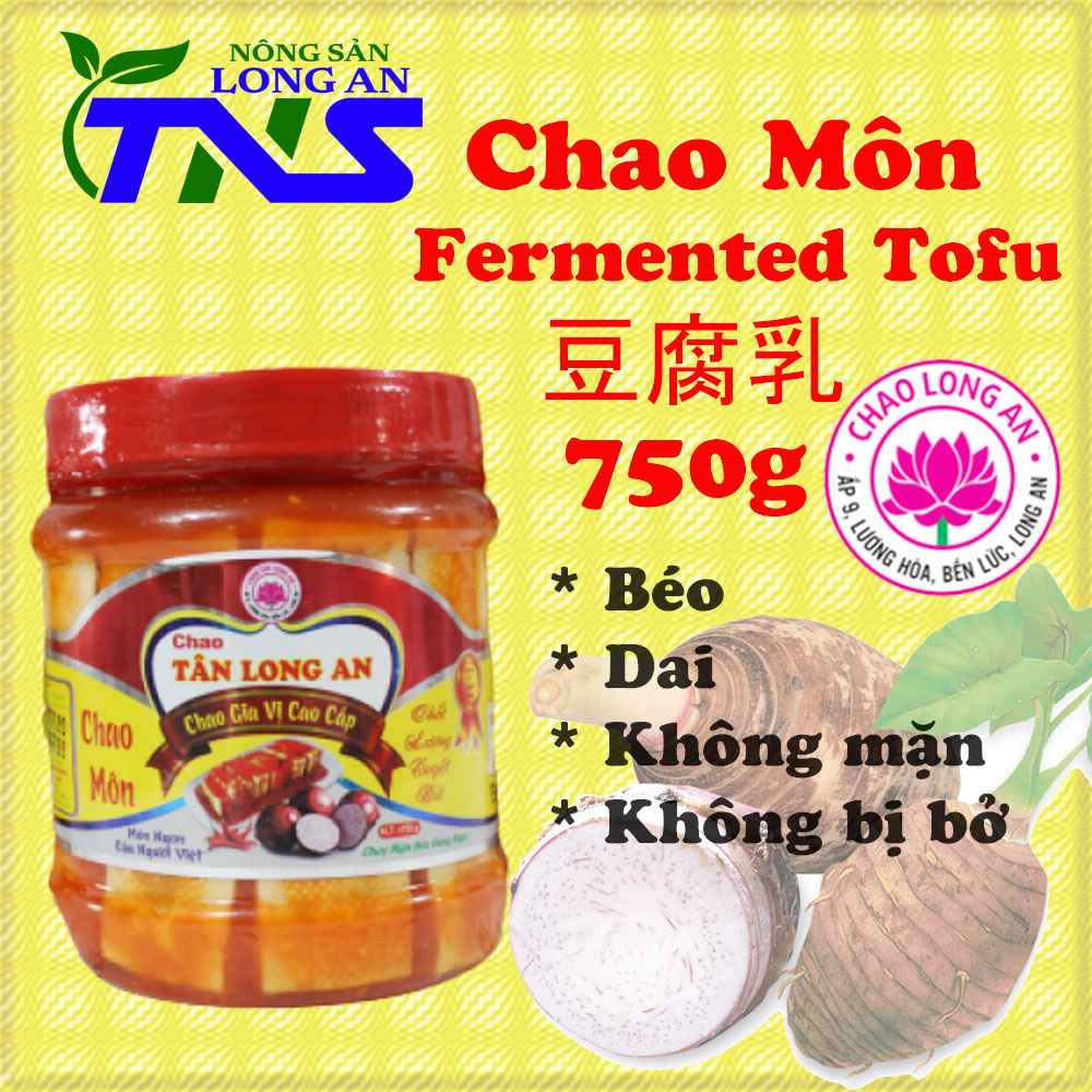 Freeship-chao môn tân long an size đại 750g