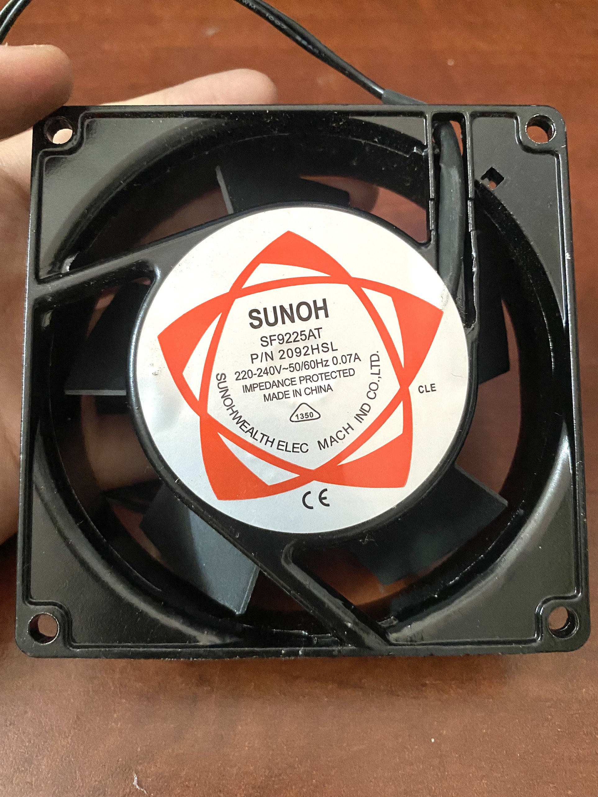 Quạt tủ lạnh Sunoh 5 cánh 220V (9*9)