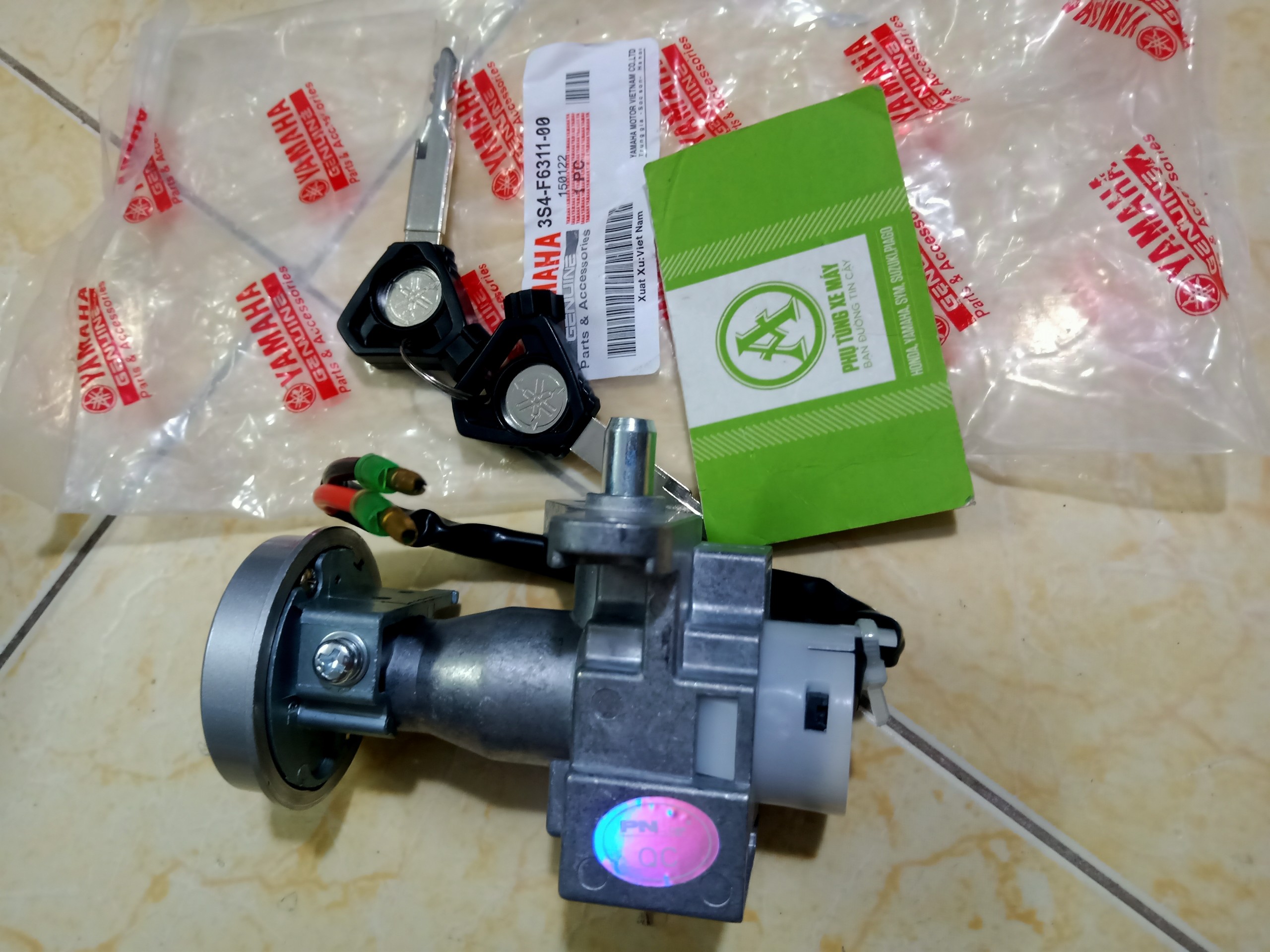 Bộ Ổ khóa Ex 150 , Sirius FI , Jupiter FI