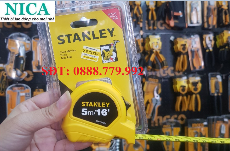 Thước cuộn 5m 16 x 19mm stanley STHT33989-840