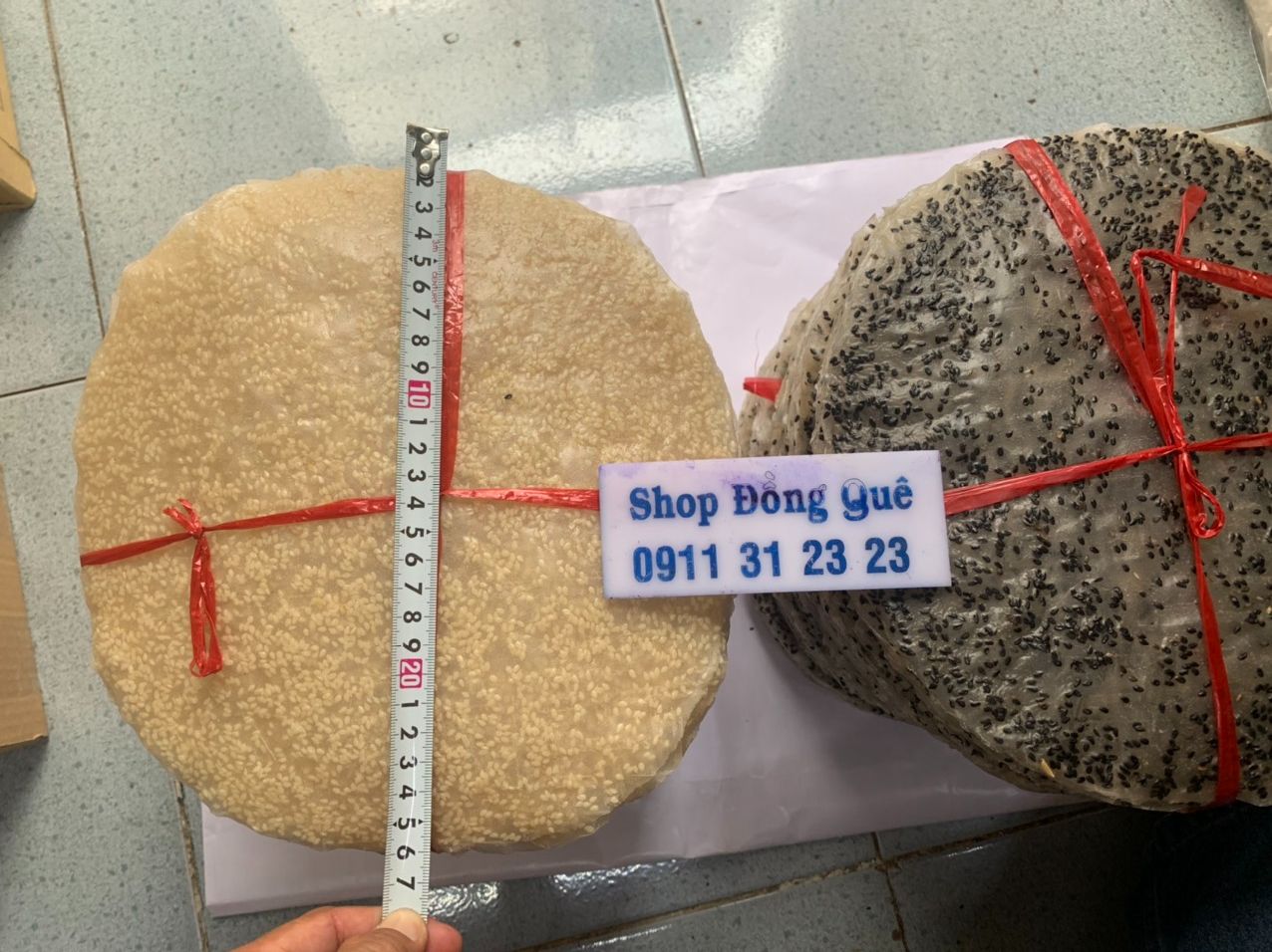 BÁNH TRÁNG GẠO MÈ TRẮNG NƯỚNG  ( ĐẶC SẢN QUÊ HƯƠNG BÌNH ĐỊNH)