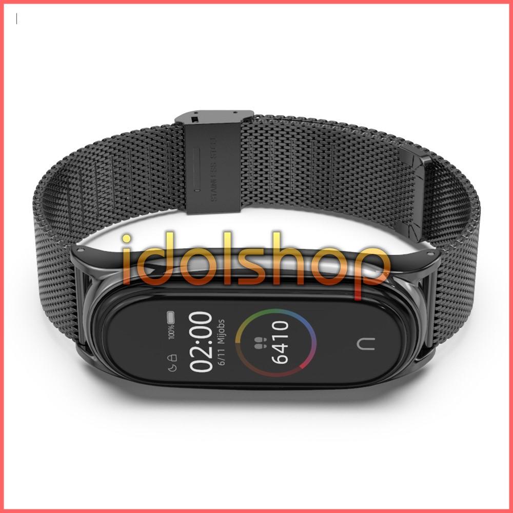 Dây đeo kim loại Mijobs thay thế Xiaomi Miband 4