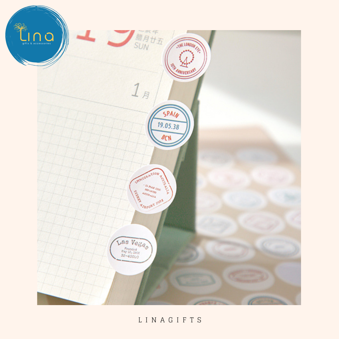 Sticker chấm tròn - seal đánh dấu tiện lợi