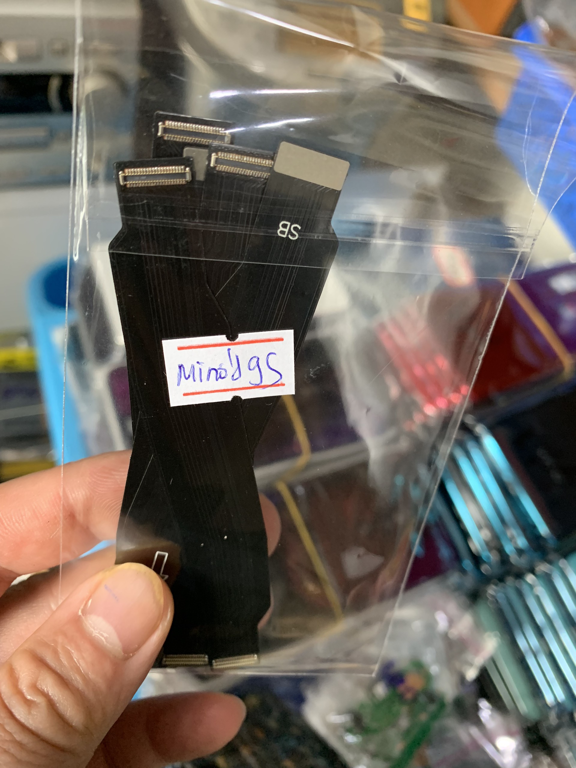 Cáp nối main, cáp nối bo sạc zin redmi note 9s