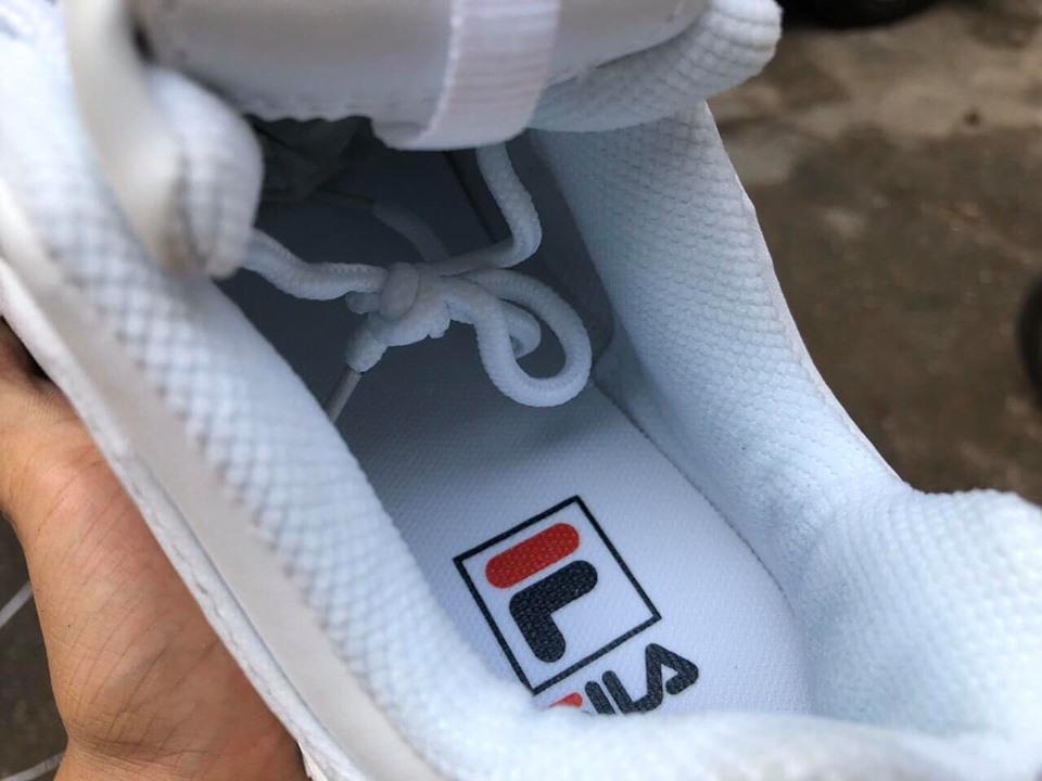 [Full Box & Tặng Tất - Vớ] Giày Thể Thao Sneaker Fila Trắng Full