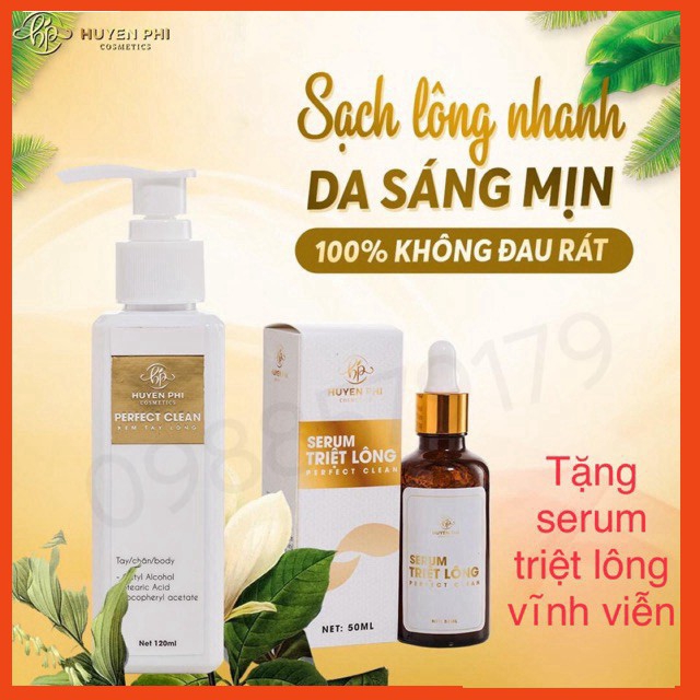 [HCM]Kem tẩy lông Huyền Phi (tặng kèm serum triệt lông)