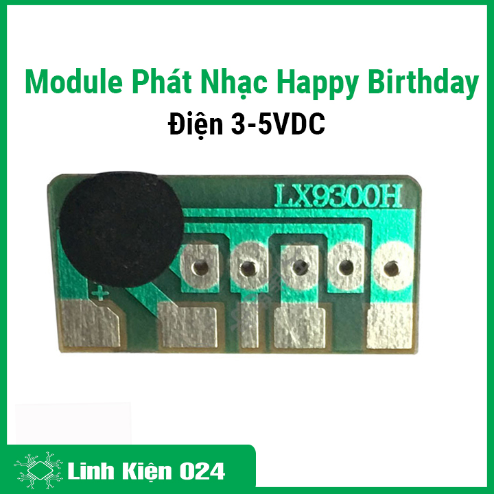 Module phát nhạc chúc mừng sinh nhật happy birthday