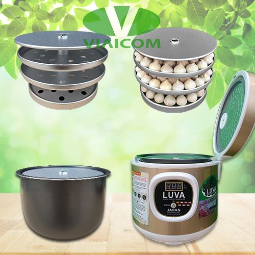 [ FREESHIP Toàn Quốc] Máy làm tỏi đen Luva D2(New) công nghệ Nhật Bản