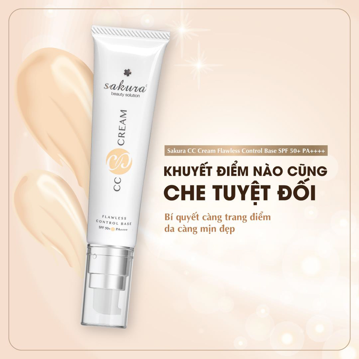 Kem Trang Điểm Sakura CC Cream 40gr