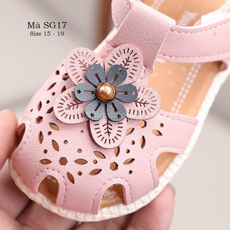 Sandal cho bé gái tập đi 6 - 24 tháng SG17