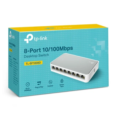 Bộ chia mạng 8 cổng - Switch TP-Link TL-SF1008D 8-Port 10/100Mbps Desktop Switch
