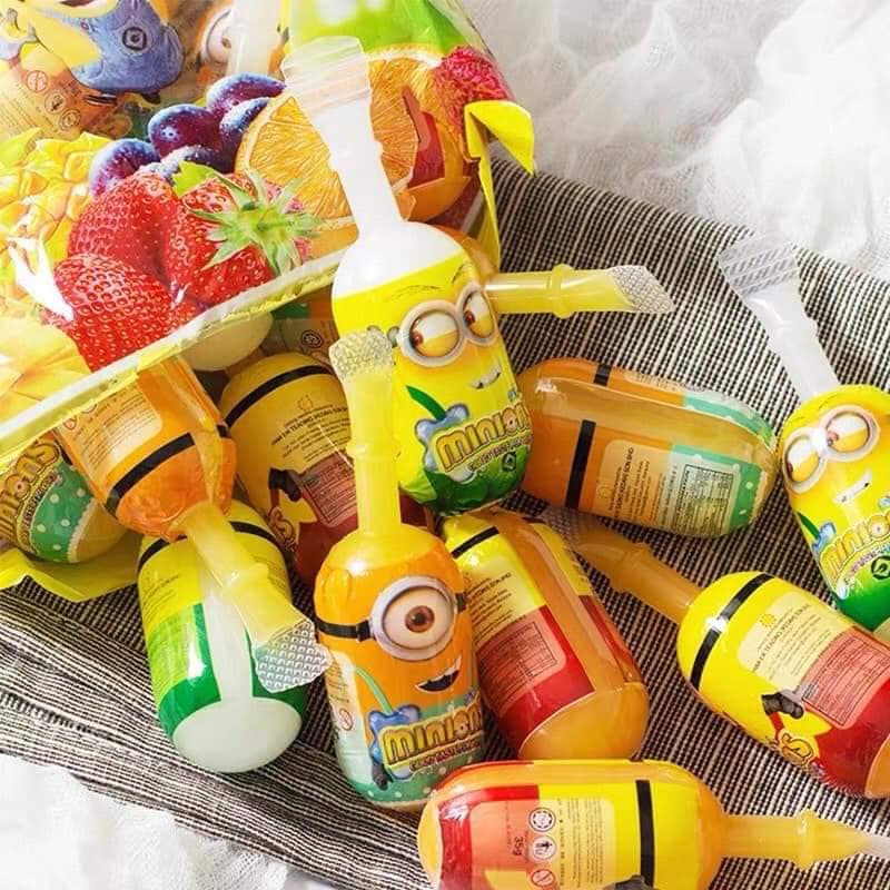 [ Siêu Cute ] 1 gói 800g THẠCH TRÁI CÂY FRUIT PUDDING MINION