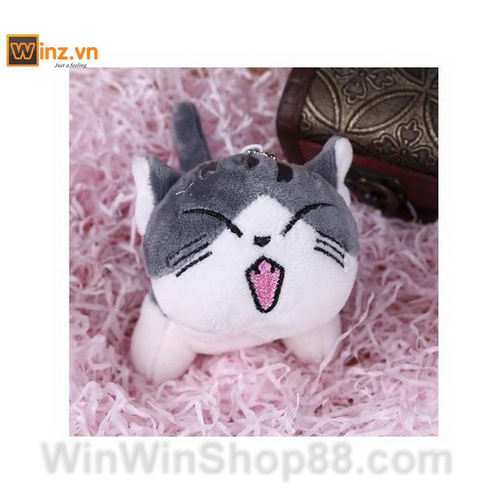 Móc khóa gấu bông mèo Chii (11 cm)