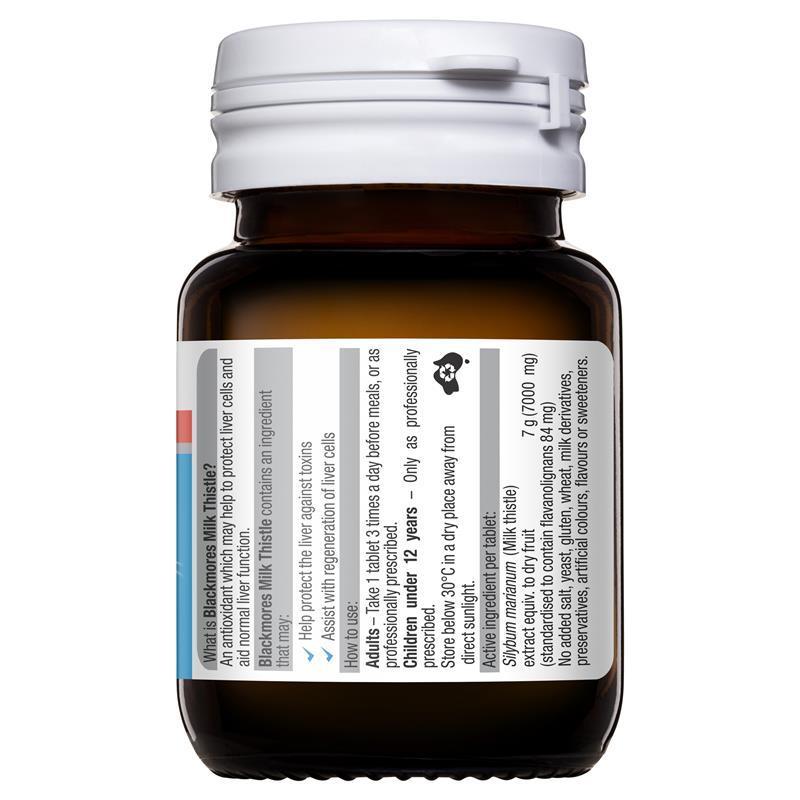 Giải Độc Gan Blackmores Milk Thistle 42v