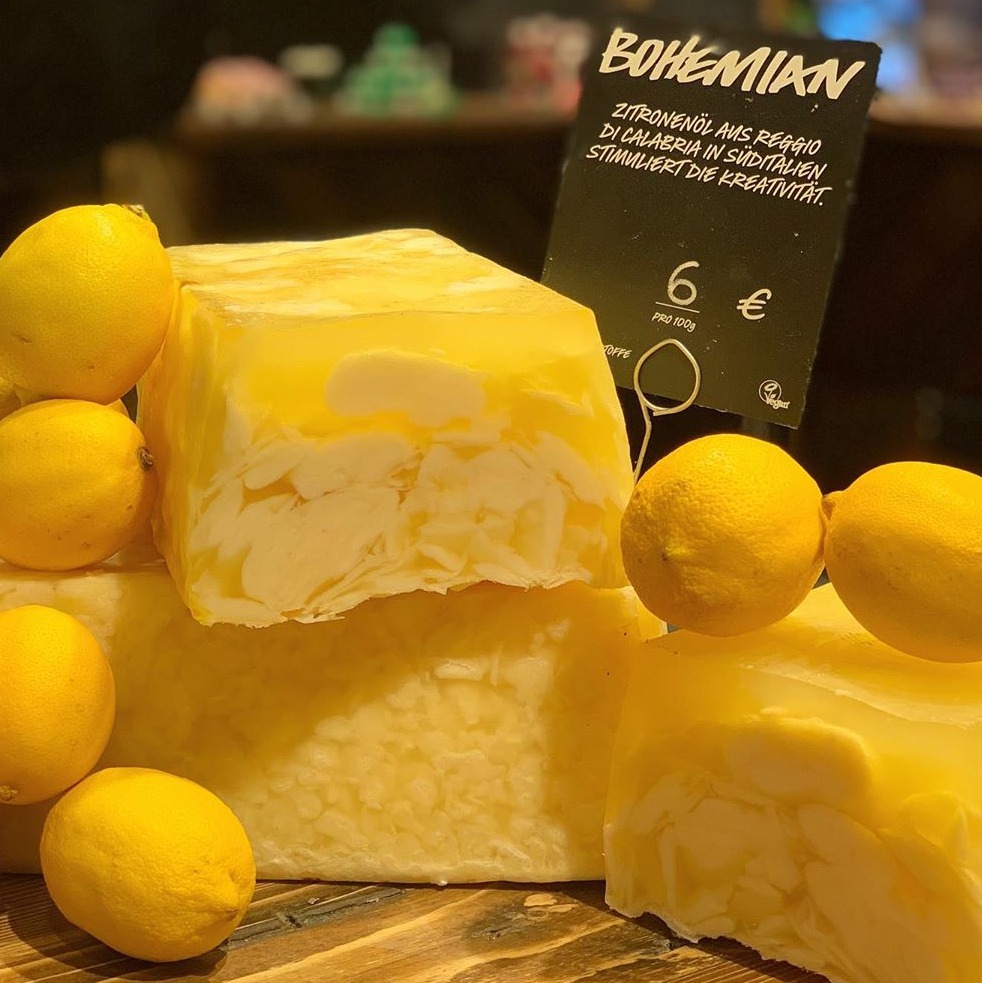 [HCM]Bánh xà phòng LUSH - Bohemian Soap