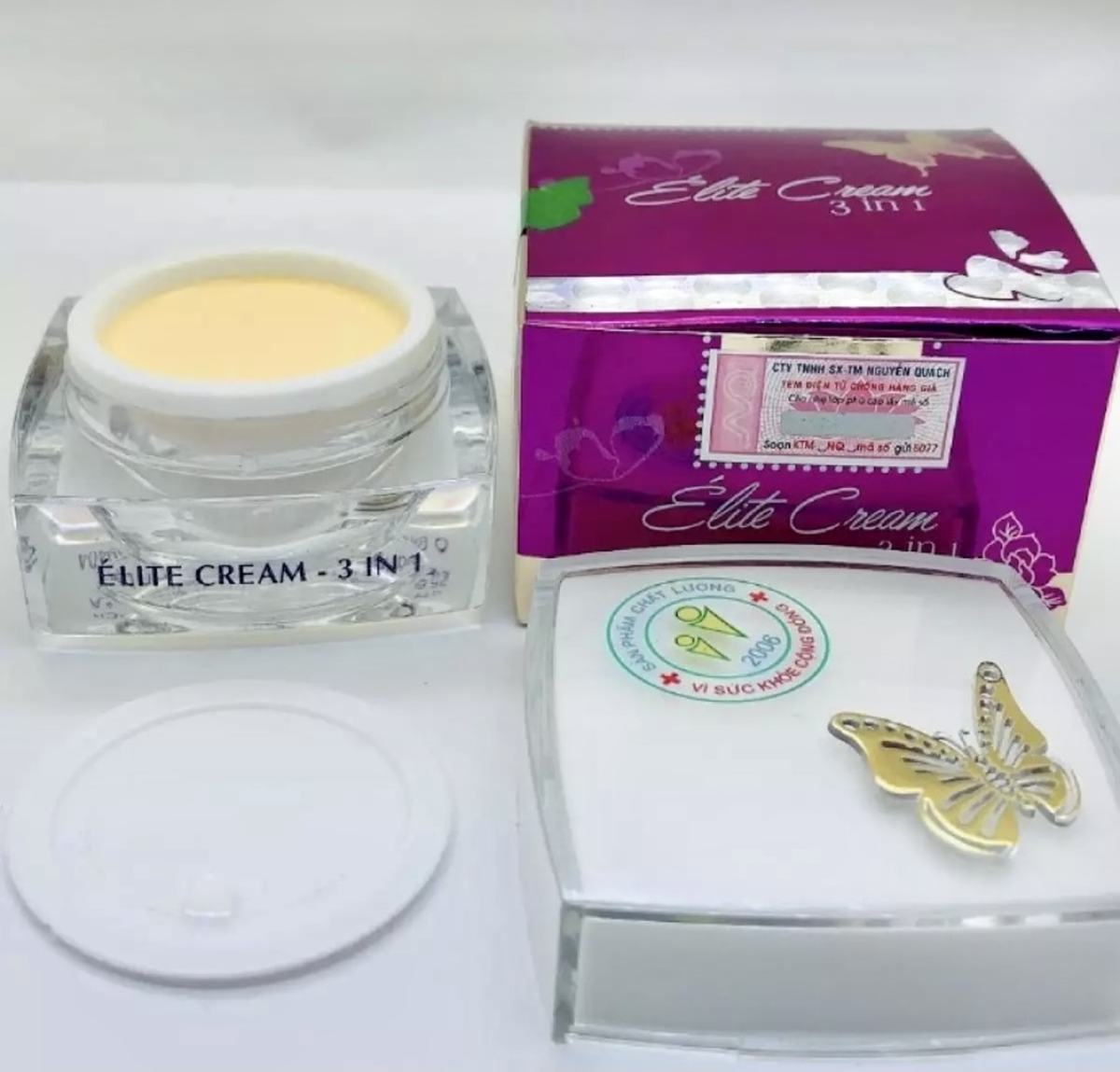 [HCM]Kem Con Bướm Nguyễn Quách - Elite Treatment Cream 3 In 1 ( HÀNG CHÍNH HÃNG ) 12g