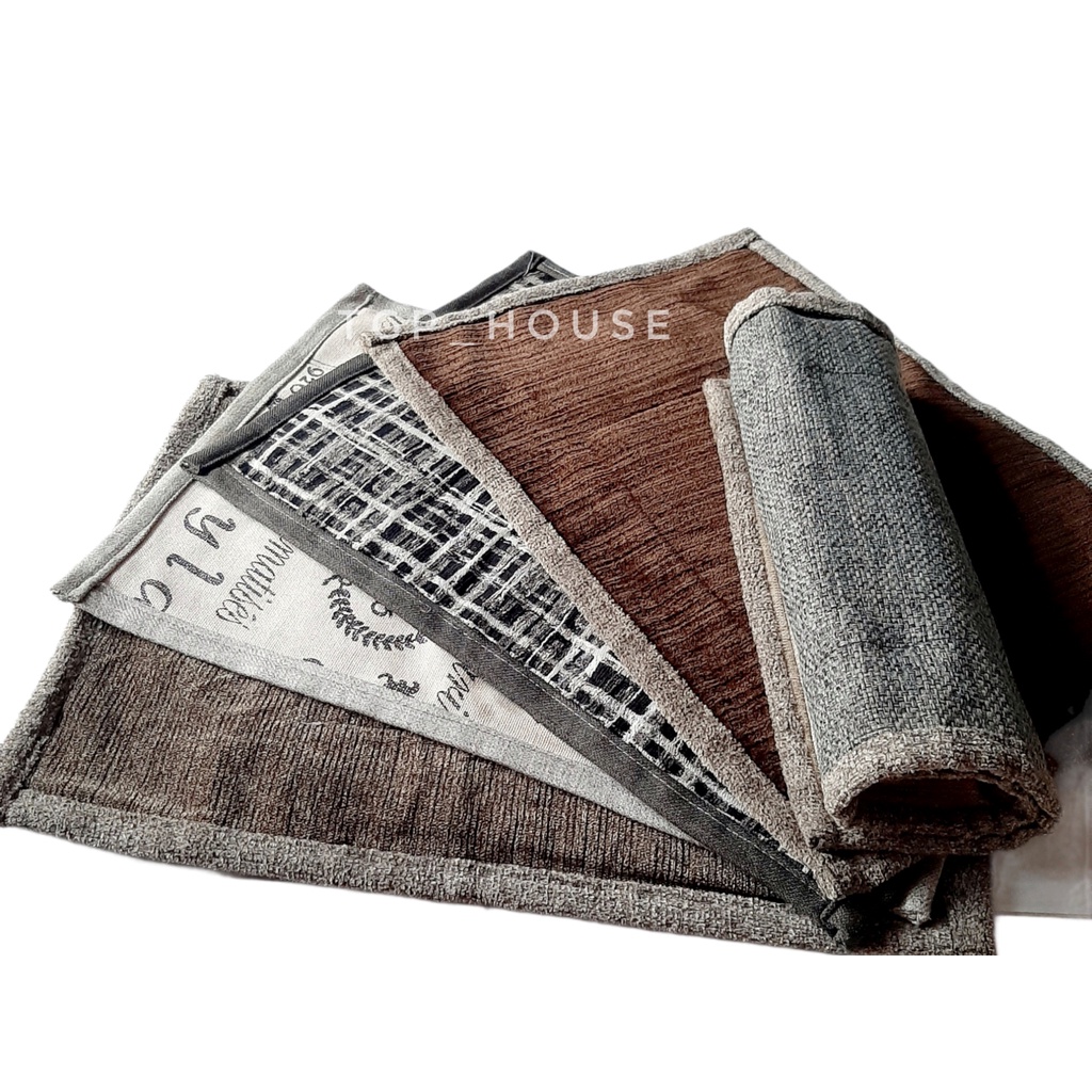 Combo 5 tấm thảm bố chùi chân (35x45)