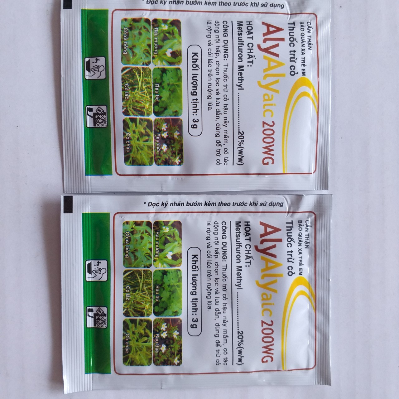 Thuốc trừ cỏ Aly Alyaic 200WG - 8Gr