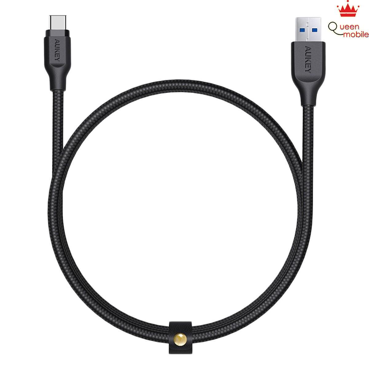 Dây Cáp Sạc USB Type-C Aukey CB-AC1 1.2m (Đen)