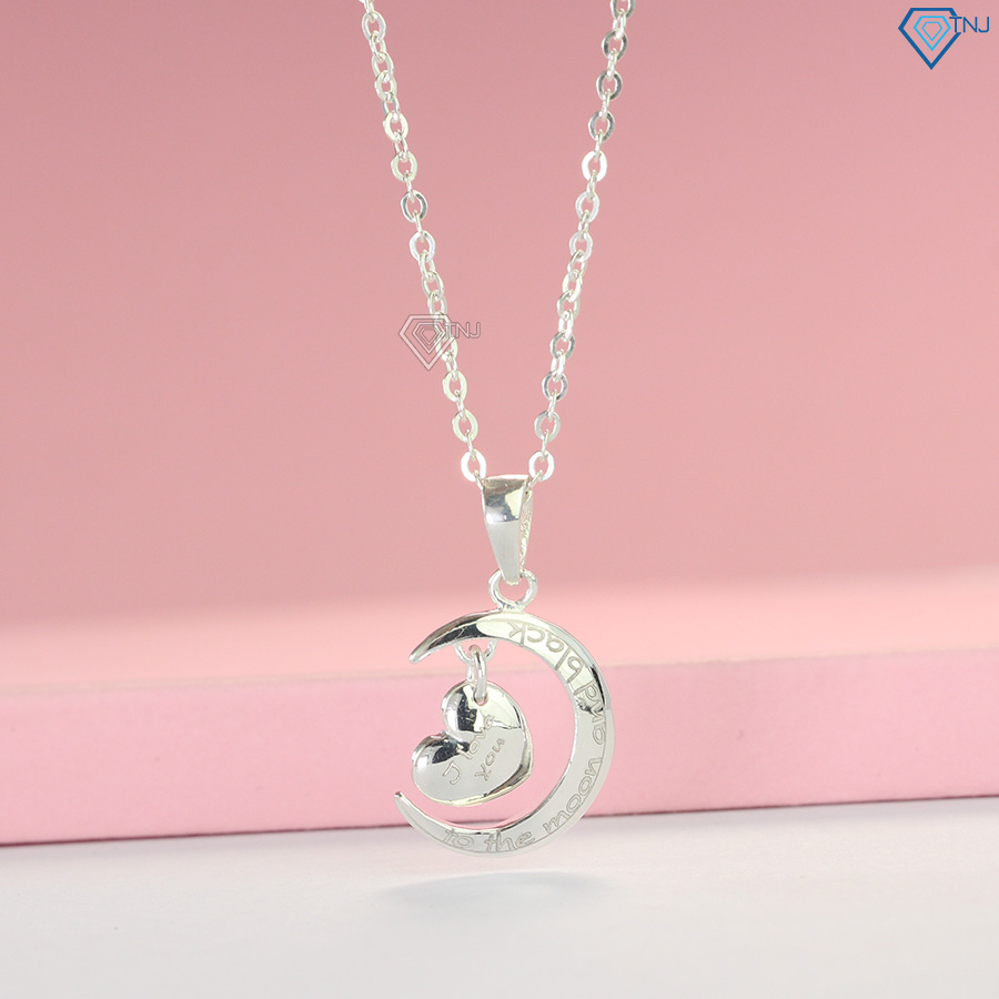 Quà tặng 8.3 cho người yêu - Dây chuyền bạc nữ cá tính khắc tên DCN0423 - Trang Sức TNJ