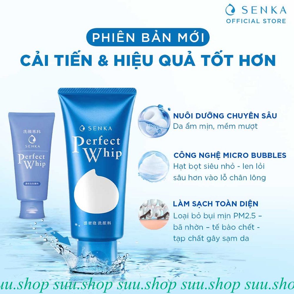 Sữa Rửa Mặt Nữ Senka 120G Perfect Whip