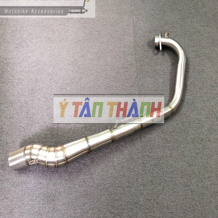 Cổ Pô 2 Khúc Inox 304 STB Raider Fi