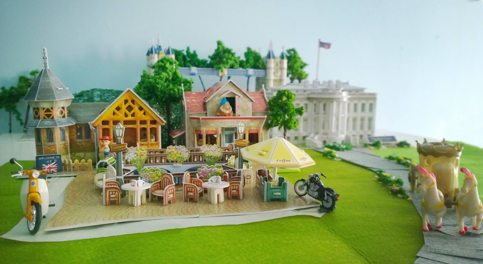 Mô hình giấy 3D CubicFun - UK Style