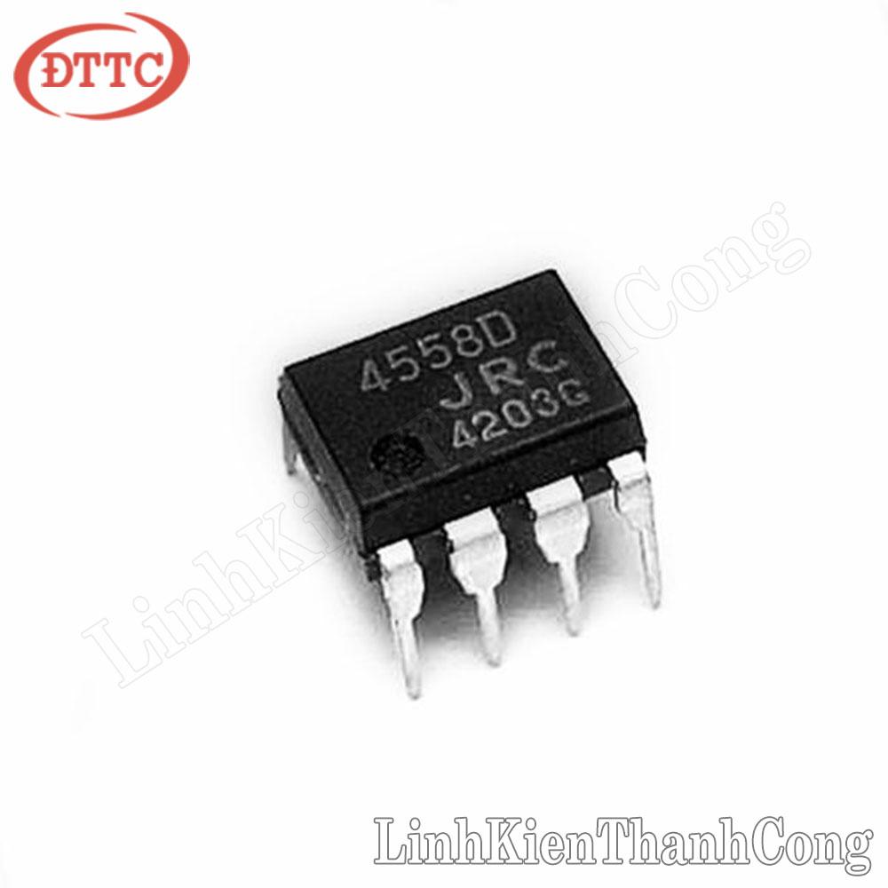 Jrc4558 opamp dip8 loại thường